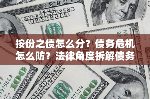 北京按份之债怎么分？债务危机怎么防？法律角度拆解债务分配与风险自保指南