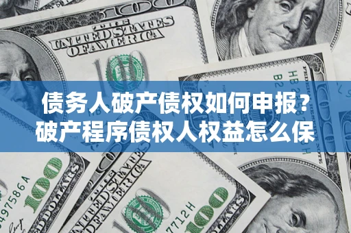 北京债务人破产债权如何申报？破产程序债权人权益怎么保障？