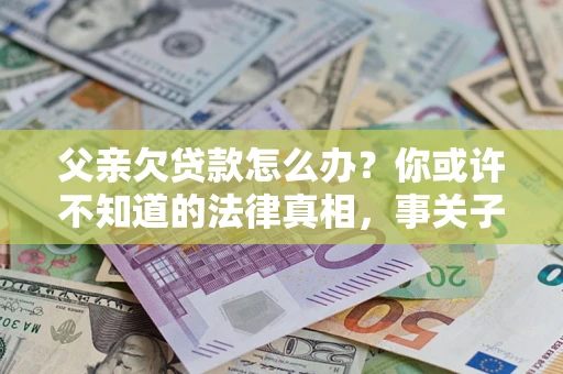 北京父亲欠贷款怎么办？你或许不知道的法律真相，事关子女未来