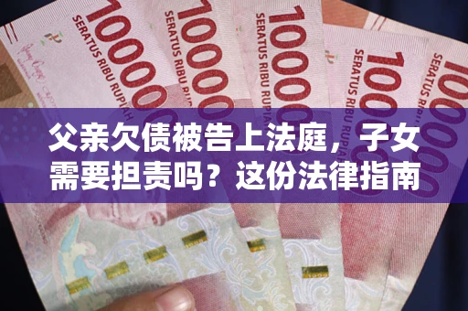 北京父亲欠债被告上法庭，子女需要担责吗？这份法律指南必须看完