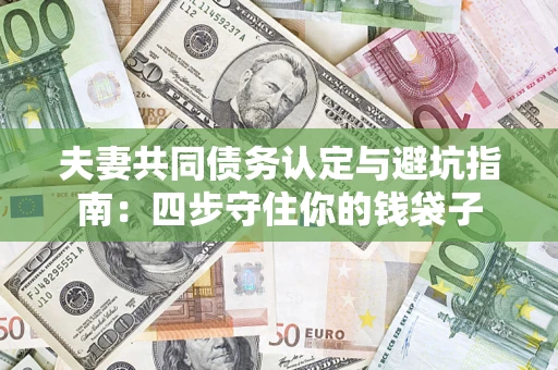 北京夫妻共同债务认定与避坑指南：四步守住你的钱袋子