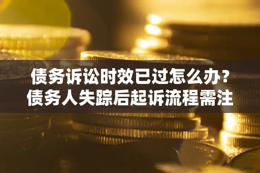 北京债务诉讼时效已过怎么办？债务人失踪后起诉流程需注意什么？