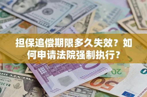 北京担保追偿期限多久失效？如何申请法院强制执行？